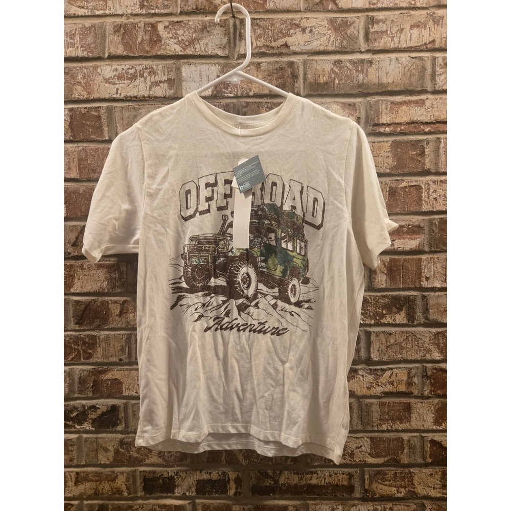 RSQ Off Road Adventure Graphic T Shirt Mens Size M Short Sleeve